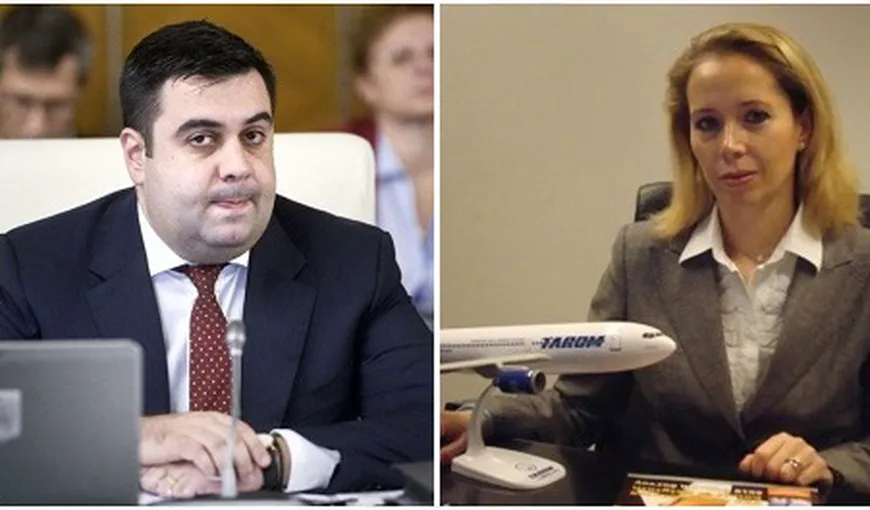 Un pilot TAROM aruncă bomba în scandalul dintre ministrul Răzvan Cuc şi fosta şefa TAROM: „S-o fi îndrăgostit”