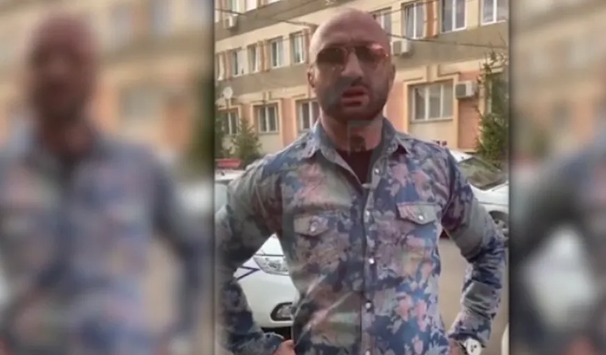 Cumătrul lui Adrian Corduneanu s-a filmat în faţa poliţiei. VIDEO s-a viralizat în lumea interlopă