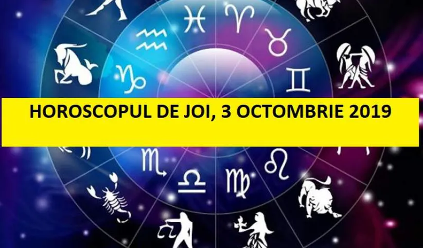 Horoscopul zilei de JOI 3 OCTOMBRIE 2019. Pluto iese din retrograd, Mercur intră în Scorpion!