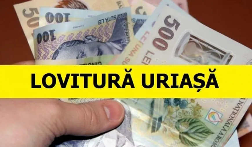 Veşti proaste pentru români: se anunţă tăieri masive ale veniturilor. Sunt vizate şi pensiile