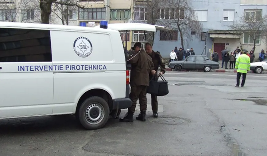Ameninţare cu bombă la o bancă din Bucureşti. Alarma a fost falsă UPDATE