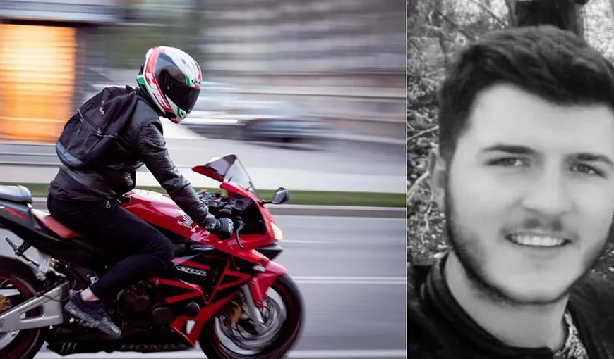 Tânăr afacerist, mort într-un accident de motocicletă. Tragedia a fost surprinsă de camere VIDEO