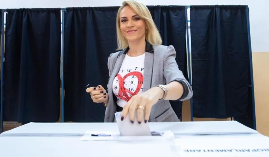 ALEGERI PREZIDENŢIALE 2019. Gabriela Firea: Am votat cu gândul la un preşedinte care va pune capăt unor măsuri de austeritate