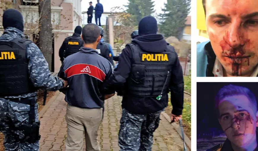 Doi dintre agresorii poliţiştilor bătuţi crunt în Vâlcea au fost arestaţi preventiv