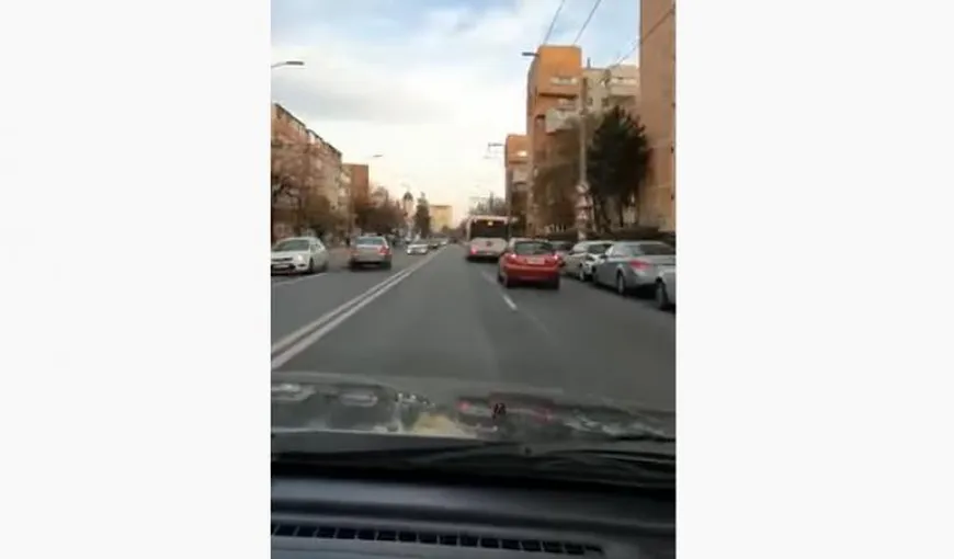 Accident surprins LIVE în Gheorgheni, provocat de un şofer care mergea pe contrasens VIDEO