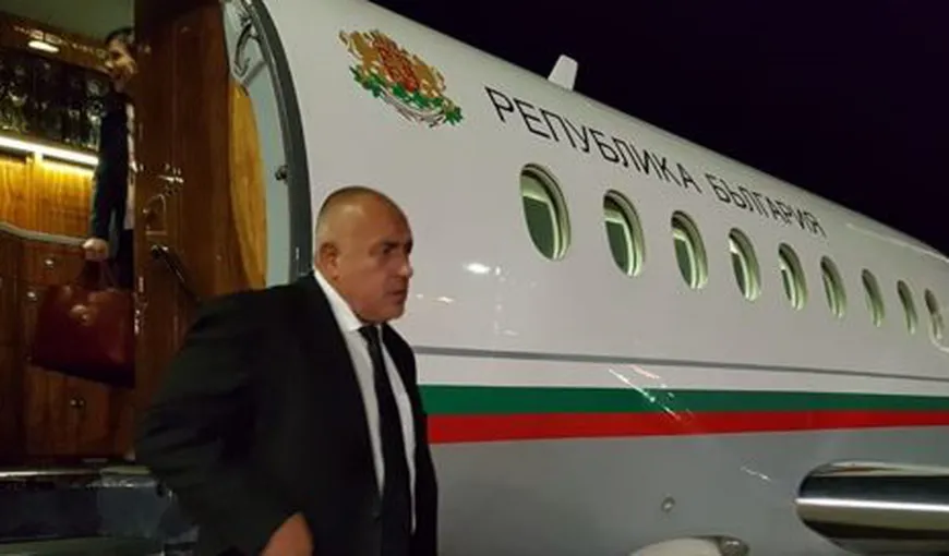 Emoţii pentru premierul Bulgariei, Boiko Borisov. Avionul în care se afla a aterizat de urgenţă, după o pană la sistemul de navigaţie
