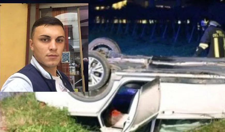 Tragedie în Italia, un român de 23 de ani a murit într-un accident. A fost ucis de un şofer beat