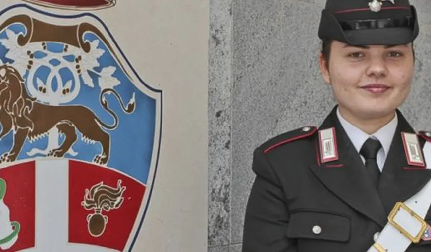 Georgiana, prima româncă admisă în Arma Carabinierilor: Cel mai frumos lucru din lume este să-i ajut pe ceilalţi