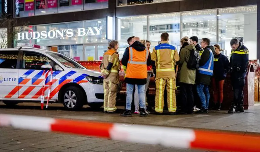 Suspect reţinut în cazul atacului cu cuţitul din Olanda