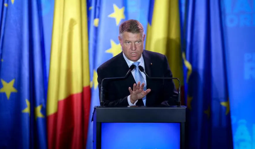 Klaus Iohannis, apel către toţi românii: Hai la vot! Miza e clară. Ori eu, ori PSD VIDEO
