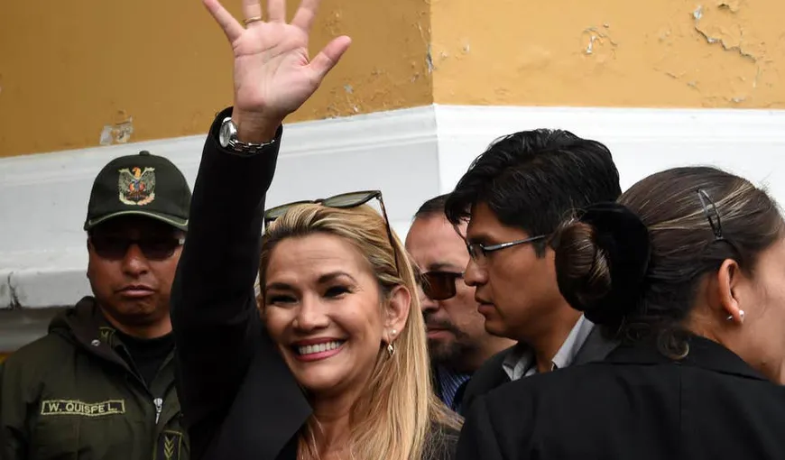 SUA au recunoscut-o pe Jeanine Anez ca preşedinte interimar al Boliviei