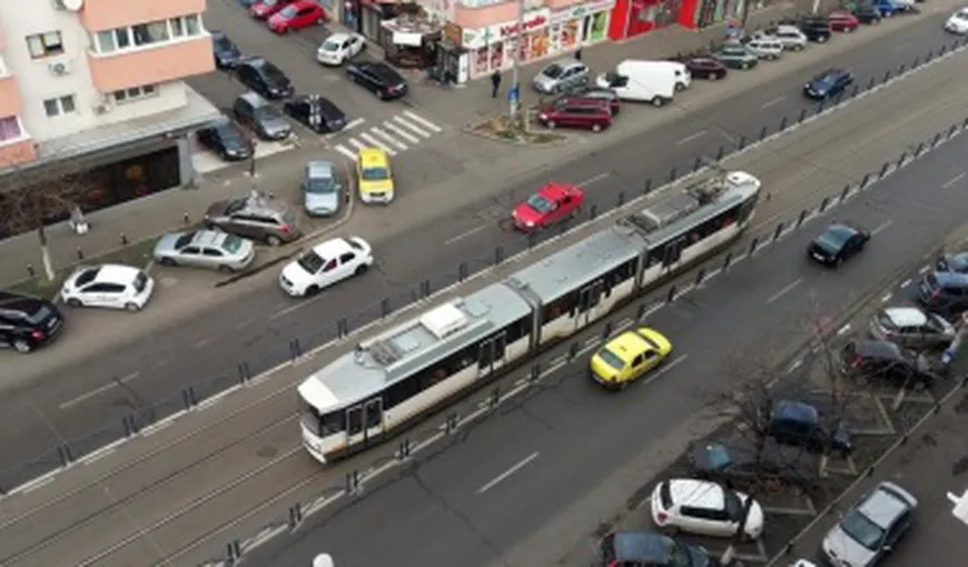 Linia de tramvai, bandă unică în Bucureşti. Gabriela Firea cere ajutorul parlamentarilor
