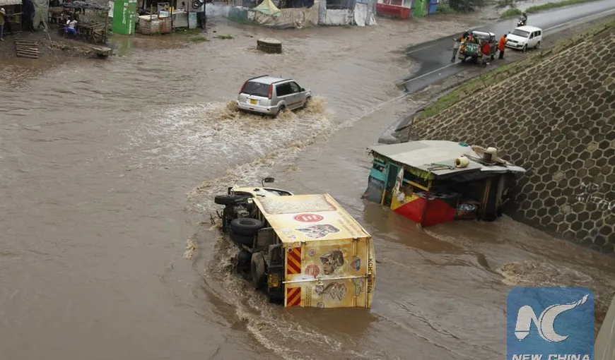 Prăpăd în Kenya: sunt cel puţin 48 de morţi în urma inundaţiilor şi ploilor torenţiale