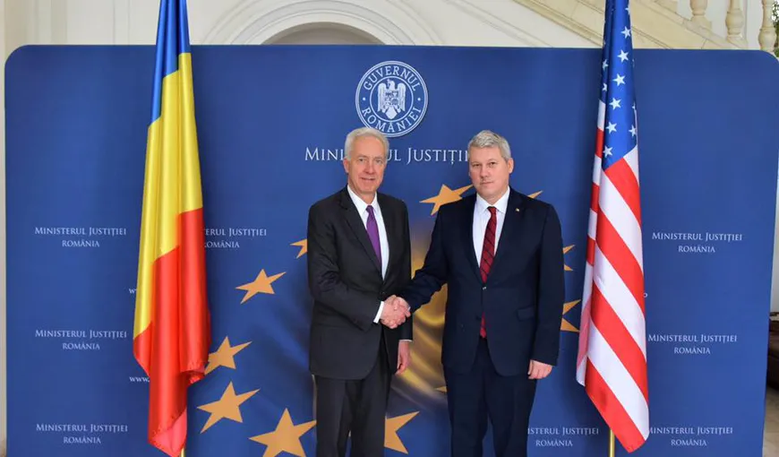 Miniştrii Cătălin Predoiu şi Nicolae Ciucă, întâlniri cu ambasadorul SUA, Hans Klemm