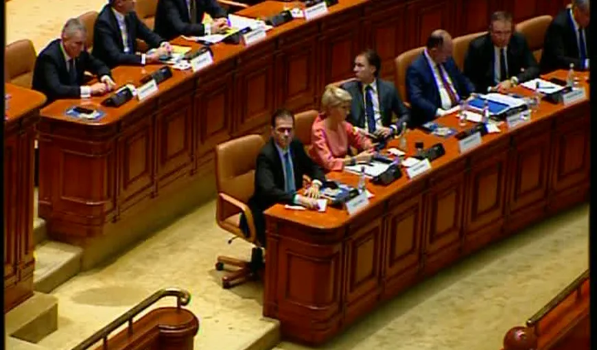 Un senator PSD a votat învestirea Guvernului Orban