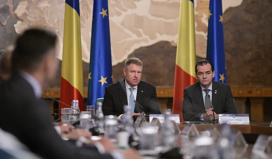Klaus Iohannis, o nouă rundă de întâlniri cu miniştrii Guvernului Orban