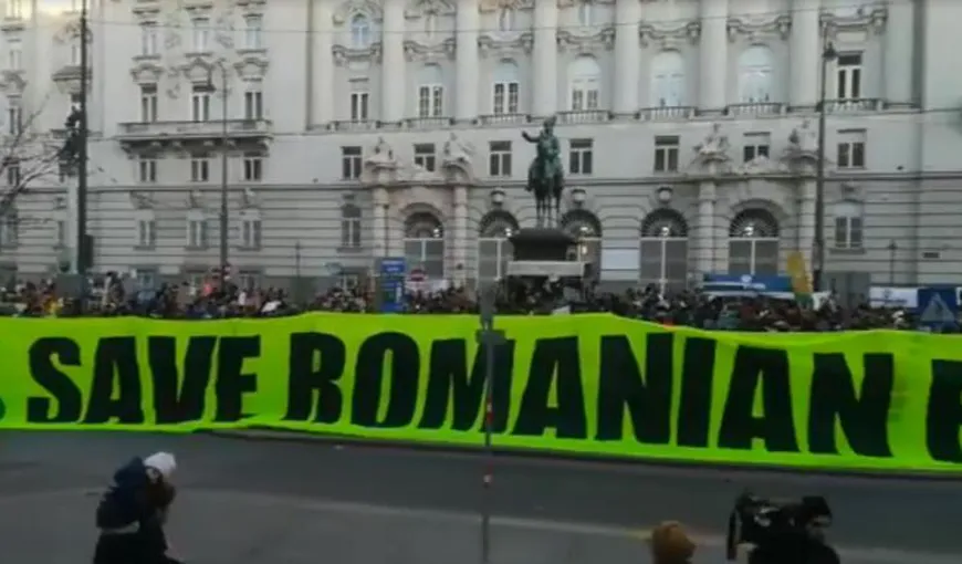 Marş la Viena pentru pădurile virgine din România
