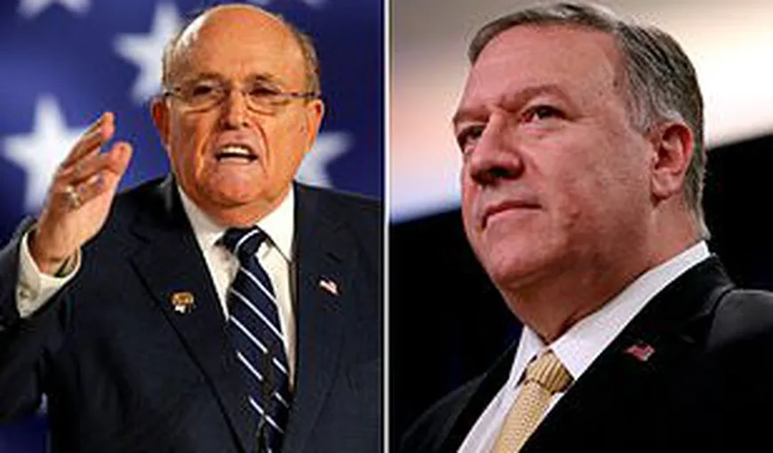 „Ukrainegate”: Pompeo şi Giuliani au discutat într-un moment-cheie