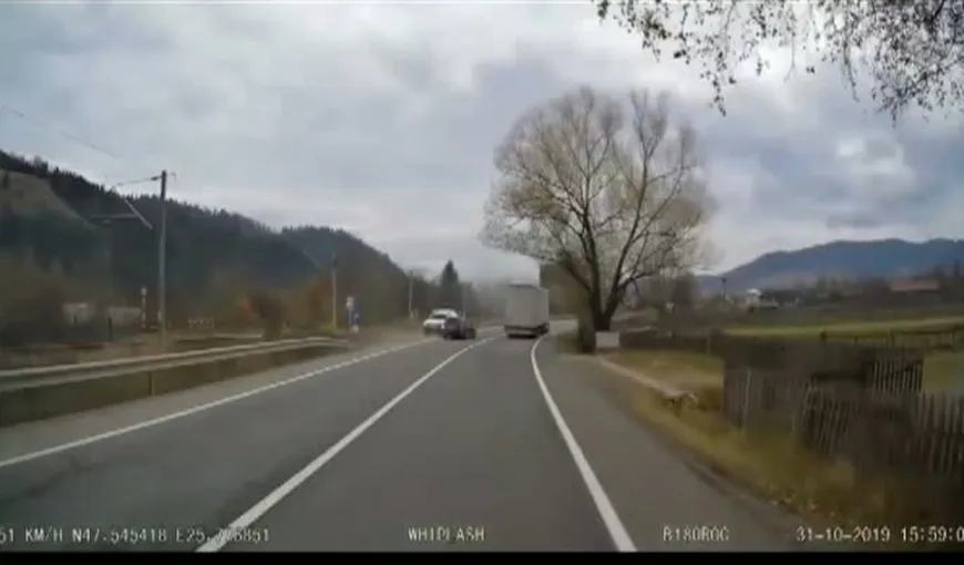 Şoferul care a evitat o tragedie rutieră în Suceava, pilot profesionist în campionatul naţional de drift VIDEO