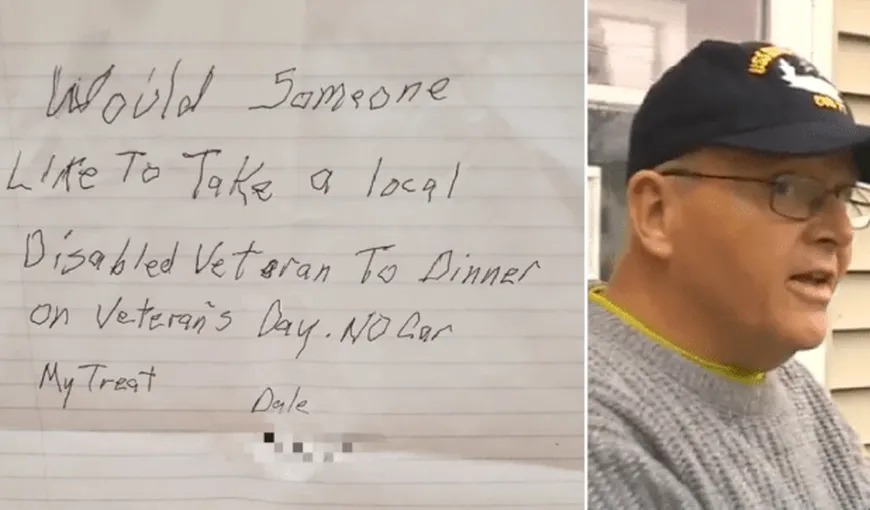 Un veteran de război şi-a scris disperarea într-o scrisoare lăsată în vitrina unei frizerii. Urmarea face înconjurul lumii