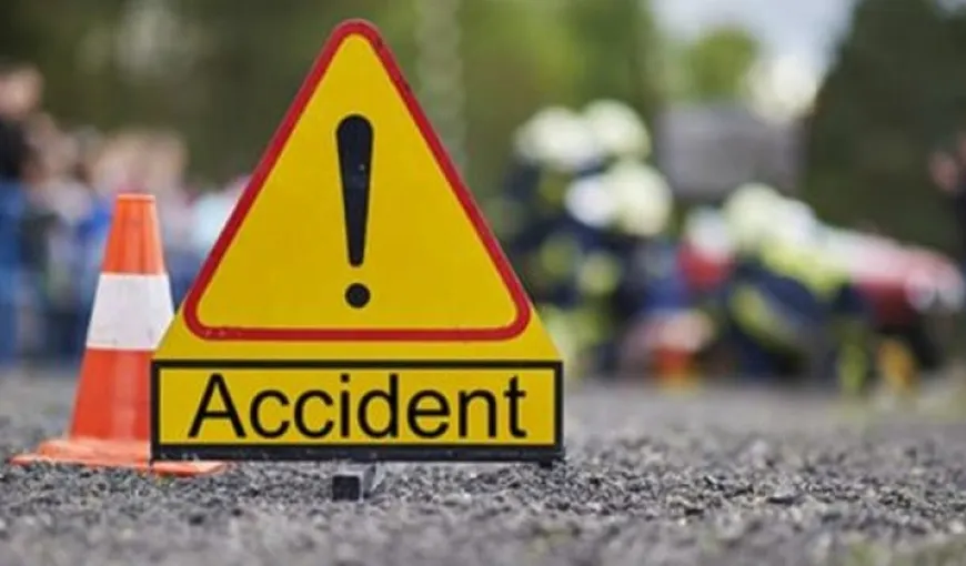 Şapte persoane, inclusiv doi copii au fost implicate într-un accident de maşină pe autostrada A1