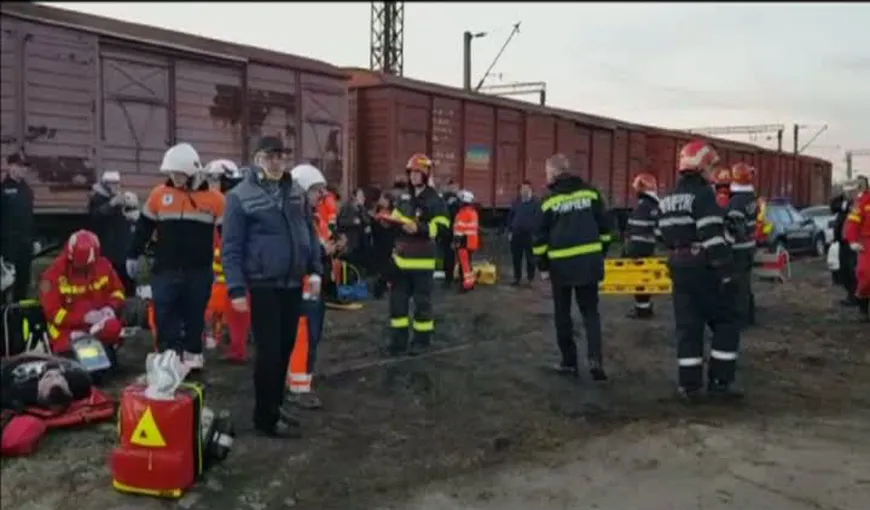 Greşeală incredibilă a autorităţilor în cazul accidentului de tren din Ploieşti. Au trimis ambulanţele la o adresă greşită VIDEO