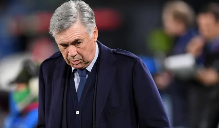 Demitere şoc în fotbalul mare. Carlo Ancelotti afost dat afară de la Napoli, după ce a bătut cu 4-0 în Liga Campionilor