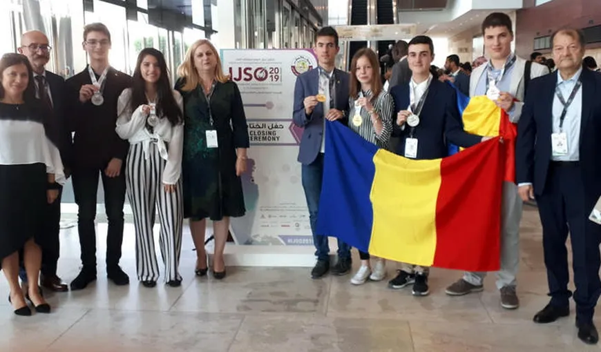 Două medalii de aur şi patru medalii de argint obţinute de elevii români la Olimpiada Internaţională de Ştiinţe pentru Juniori