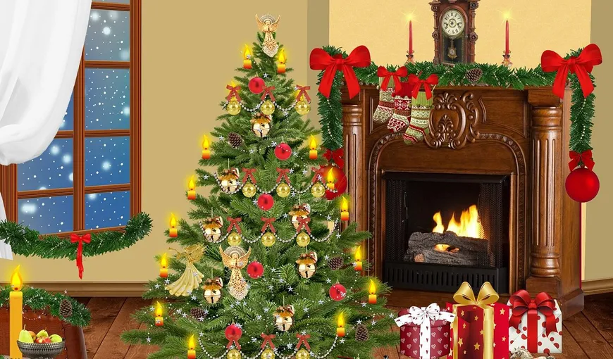 Decoraţiuni de Crăciun. Cum să împodobeşti cu bun gust sufrageria şi masa de Sărbători