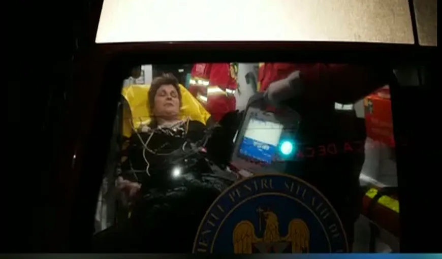 Mama Luizei, de urgenţă la spital. Femeia a refuzat internarea pentru a ajunge luni la DIICOT – VIDEO