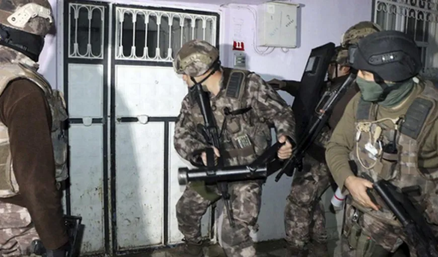 Operaţiune antiterioristă, 100 de presupuşi adepţi ai Statului Islamic au fost arestaţi