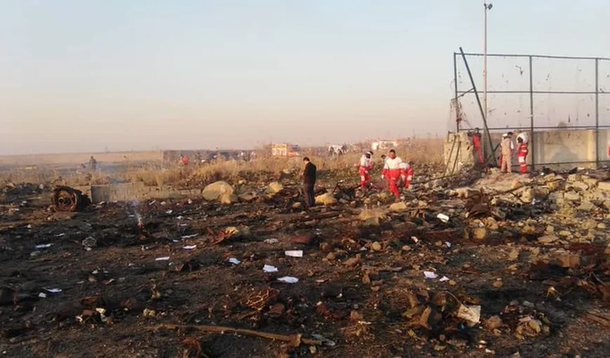 Tragedie aviatică, un avion ucrainean s-a prăbușit în Iran. 176 de persoane şi-au pierdut viaţa VIDEO