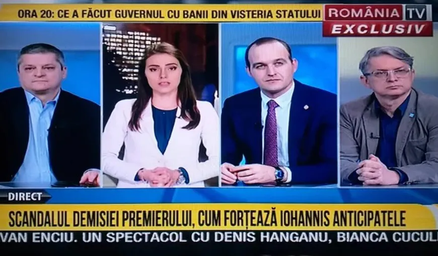 Dialog tensionat la România TV, pe tema alocării de bani publici pentru alegerile anticipate: „Vă rog să tăceți și să mă ascultaţi!”