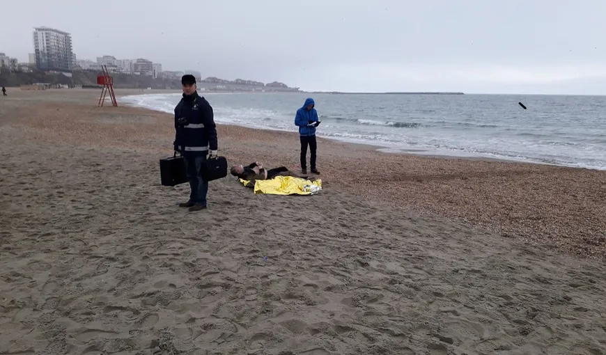 Un bărbat  de 65 de ani a fost găsit mort pe o plajă din Constanţa