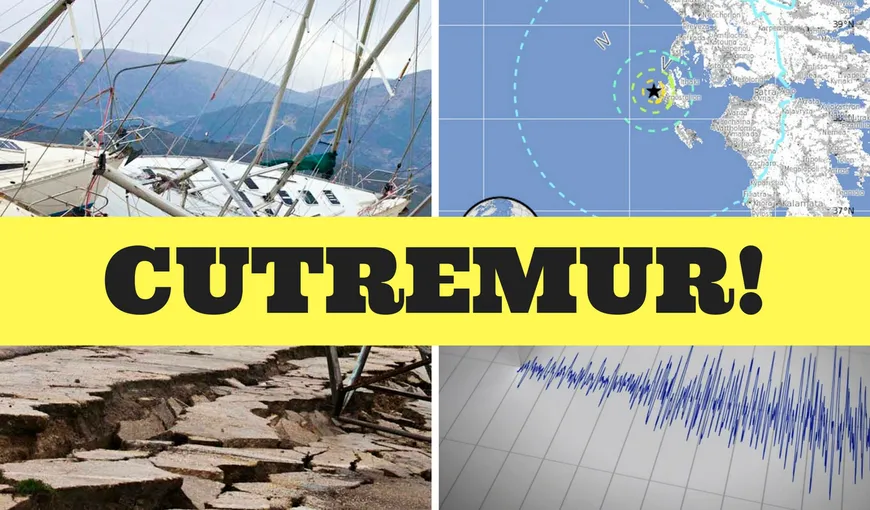 Cutremur puternic sâmbătă după amiază. ALERTĂ de la INFP. Autorităţile au decretat stare de urgenţă în zonă