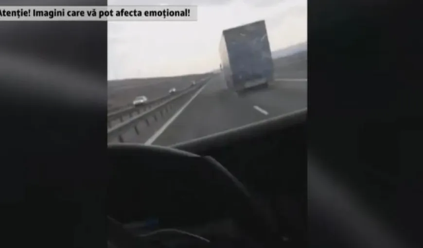Încă un inconştient la volan. A transmis live pe Facebook propriul accident, în timp ce conducea cu 165 km pe oră VIDEO