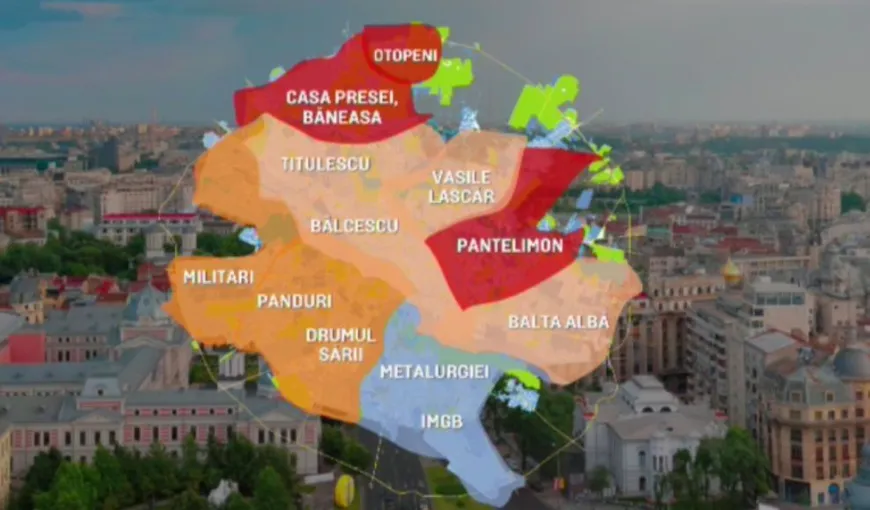 Harta seismică a Capitalei! Care sunt cele mai afectate zone în caz de cutremur