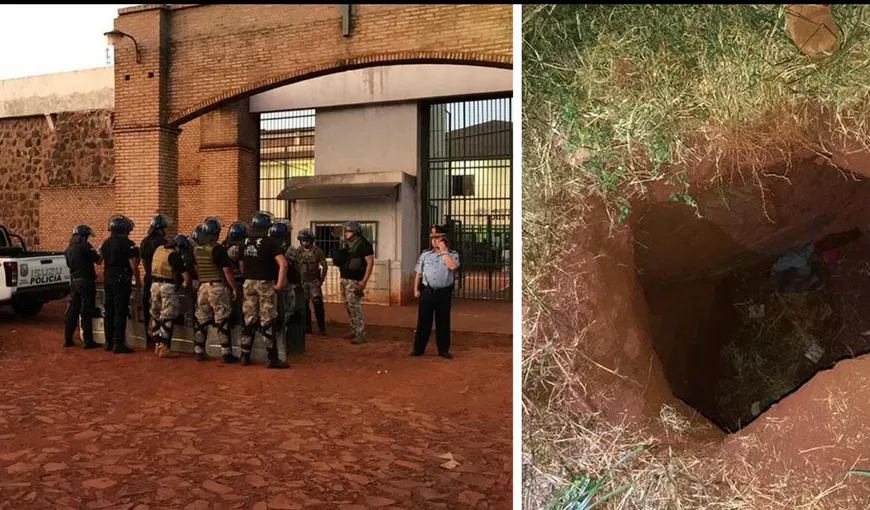 Evadare ca-n filme din puşcărie. 100 de deţinuţi au reuşit să scape printr-un tunel