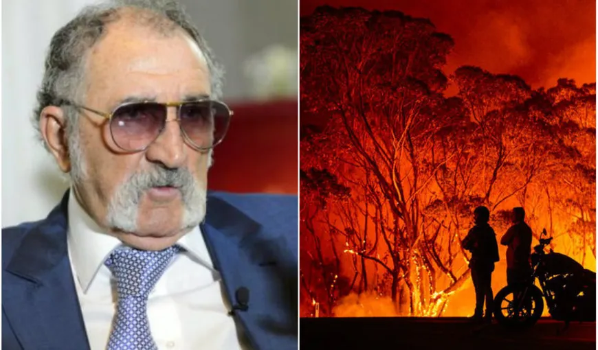 Ion Ţiriac a donat 100.000 de dolari australieni pentru incendiile care au afectat ţara