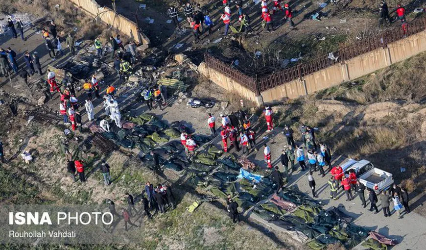 Tragedia aviatică de la Teheran, pasageri de şapte naţionalităţi pe lista morţilor. Mai mult de o treime sunt canadieni