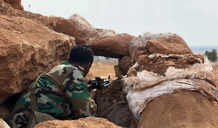 Lupte grele pe frontul din Siria. Peste 90 de combatanţi au fost ucişi şi 170 răniţi, în ultimul asalt de la Idlib