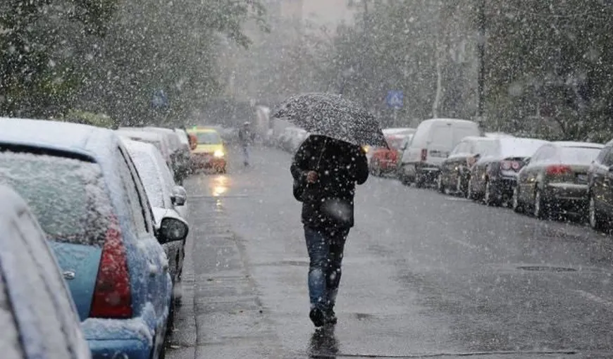 Prognoza meteo Bucureşti. ANM: Ninsori slabe şi intensificări ale vântului în următoarele ore în Capitală