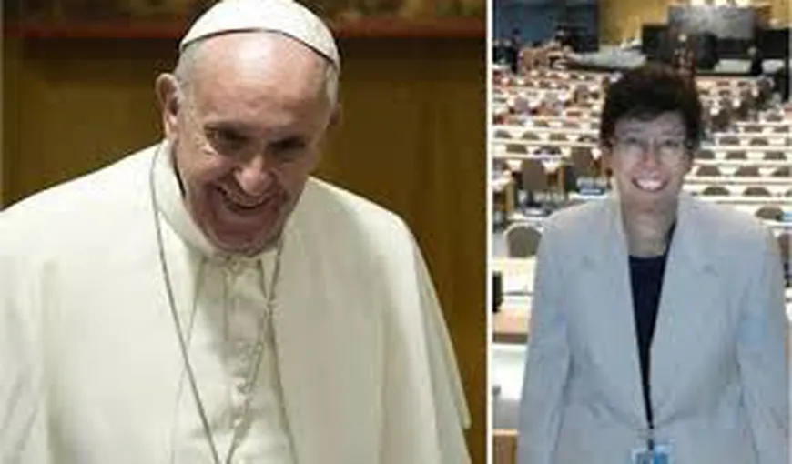 Papa Francisc a numit prima femeie cu rang înalt în Secretariatul de Stat al Sfântului Scaun