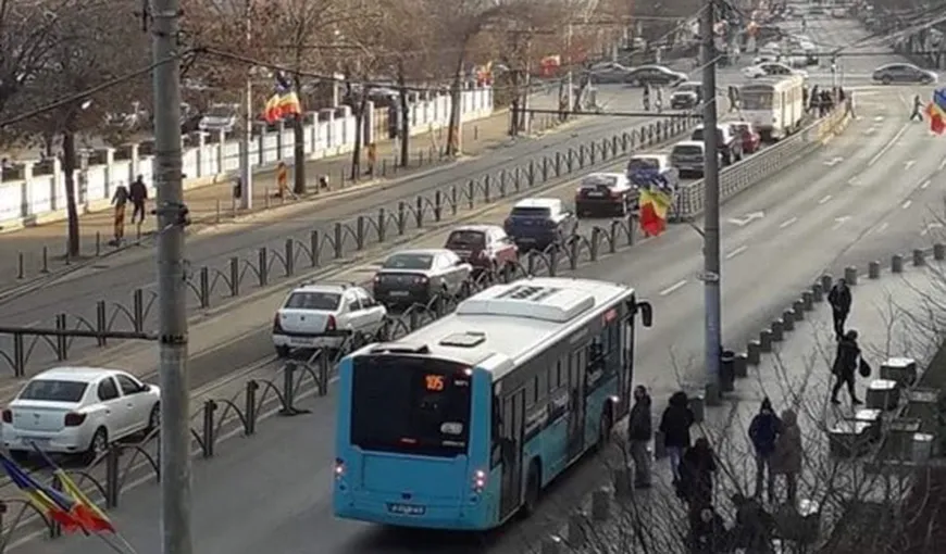 FOTO VIRAL: Trafic nebun în Bucureşti şi când strada e goală