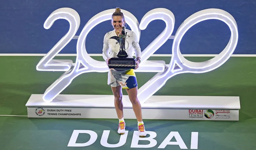 Simona Halep, campioană la Dubai după 3-6, 6-3, 7-6 în finala cu Elena Rybakina. Este trofeul nr. 20 în circuitul WTA!
