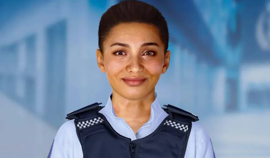 O poliţistă virtuală, „angajată” să răspundă solicitărilor cetăţenilor. Ella a fost prezentată public