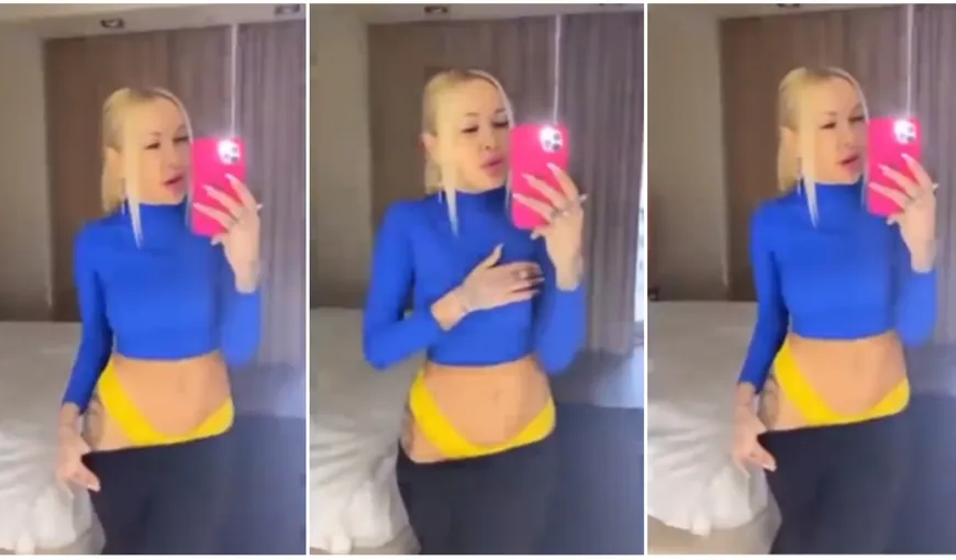 Soţia unui fotbalist celebru riscă PUŞCĂRIA după ce s-a filmat în timp ce se dezbrăca VIDEO