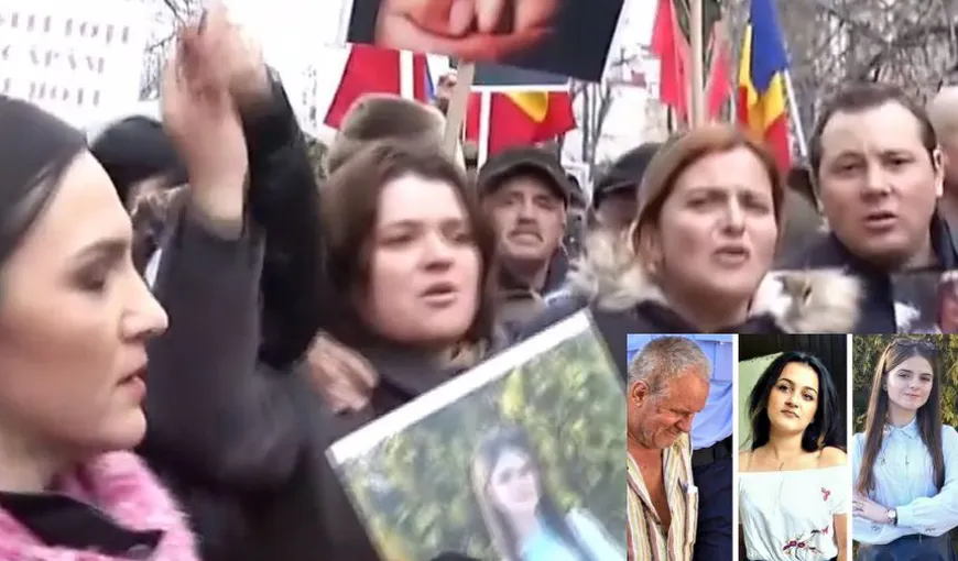 Protest pentru Alexandra şi Luiza, în Bucureşti. Apelul disperat al Alexandrei la 112 a fost difuzat în boxe