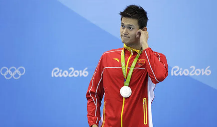 TAS a decis. Triplul campion olimpic Sun Yang suspendat 8 ani