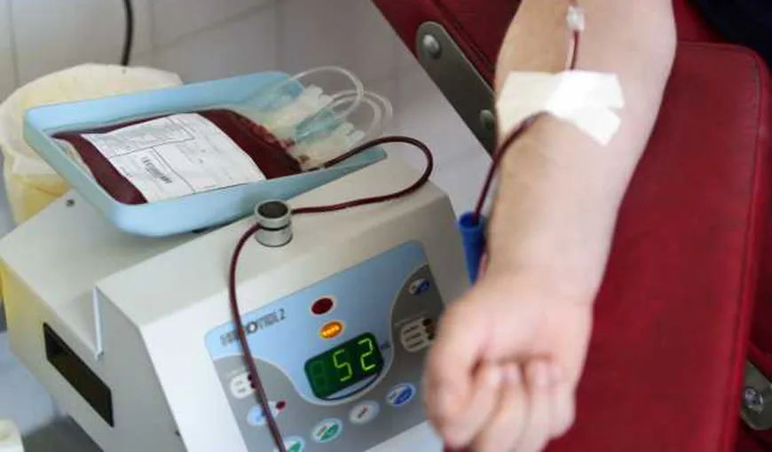 Alertă la Centrul de transfuzii Bucureşti din cauza unui donator depistat pozitiv cu coronavirus